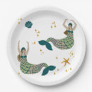 Search for mermaid paper plates Sea