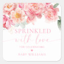 Search for pink flowers thank you stickers Boho floral