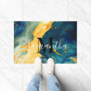 Search for turquoise doormats Elegant