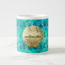 Search for turquoise aqua blue mugs Gold