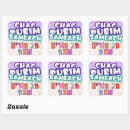 Search for hebrew stickers Purple