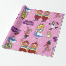 Search for cheshire cat wrapping paper White rabbit