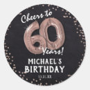Search for cheers to 60 years stickers Modern