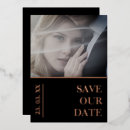 Search for black gold save the dates Bold