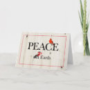 Search for red cardinal christmas cards Peace on earth