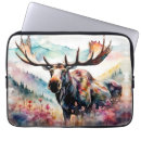 Search for wild moose electronics Watercolor