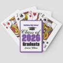 Search for graduation playing cards High school