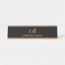 Search for black and gold name plates Consultant
