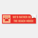 Search for beach bumper stickers Illustration