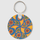 Search for stars pattern key rings Colourful