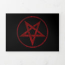 Search for satanic seasonal cards Pentagram