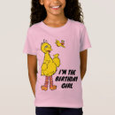 Search for sesame street girls tshirts Big birds cousin