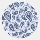 Search for paisley pattern stickers Blue