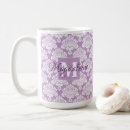 Search for purple damask mugs For her