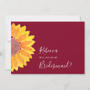 Search for burgundy and sunflower invitations Elegant