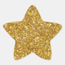 Search for sparkling gold stars stickers Glam