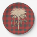 Search for buffalo plaid plates Rustic