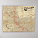 Search for manitoba map posters Railroad