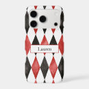 Search for diamond shaped iphone cases Red