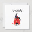 Search for devil halloween invitations Skull