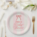 Search for baby shower paper plates Pink