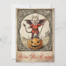 Search for retro halloween cards Jack o' lantern