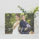 Search for classic wedding announcement cards Stylish