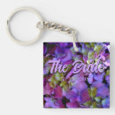 Search for pink floral wedding key rings Bride