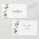 Search for eucalyptus business cards Botanical
