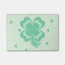 Search for clover leaf post it notes Shamrocks