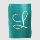 Search for teal blue golf towels Elegant