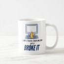 Search for computer joke mugs Tech