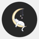 Search for moon cat stickers Cute
