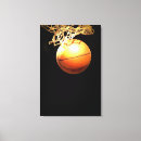 Search for hoops canvas prints Ball