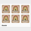 Search for rainbow tree stickers Merry christmas