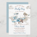 Search for airplane baby boy shower invitations Around the world