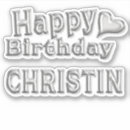 Search for christian birthday stickers Happy