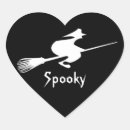 Search for witch silhouette stickers Black and white