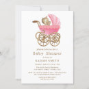 Search for stroller baby girl shower invitations Cute