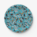 Search for cookie monster paper plates Children