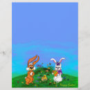 Search for easter business stationery Rabbit