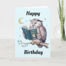 Search for owl bird cards Hoot