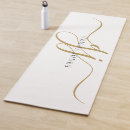 Search for black and white yoga mats Monogrammed