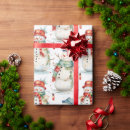 Search for snowman christmas wrapping paper Cute