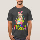 Search for pug easter tshirts Happy