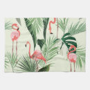 Search for pink flamingo pattern tea towels Leaves