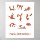 Search for cat yoga posters Pet