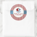 Search for red white blue thank you stickers Stars and stripes