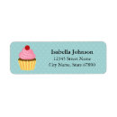 Search for cupcakes return address labels Dessert