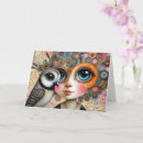 Search for whimisical cards Birds